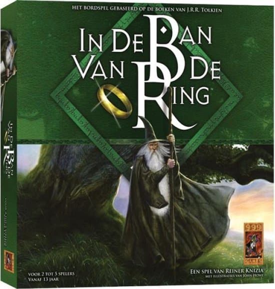In de ban van de ring bordspel